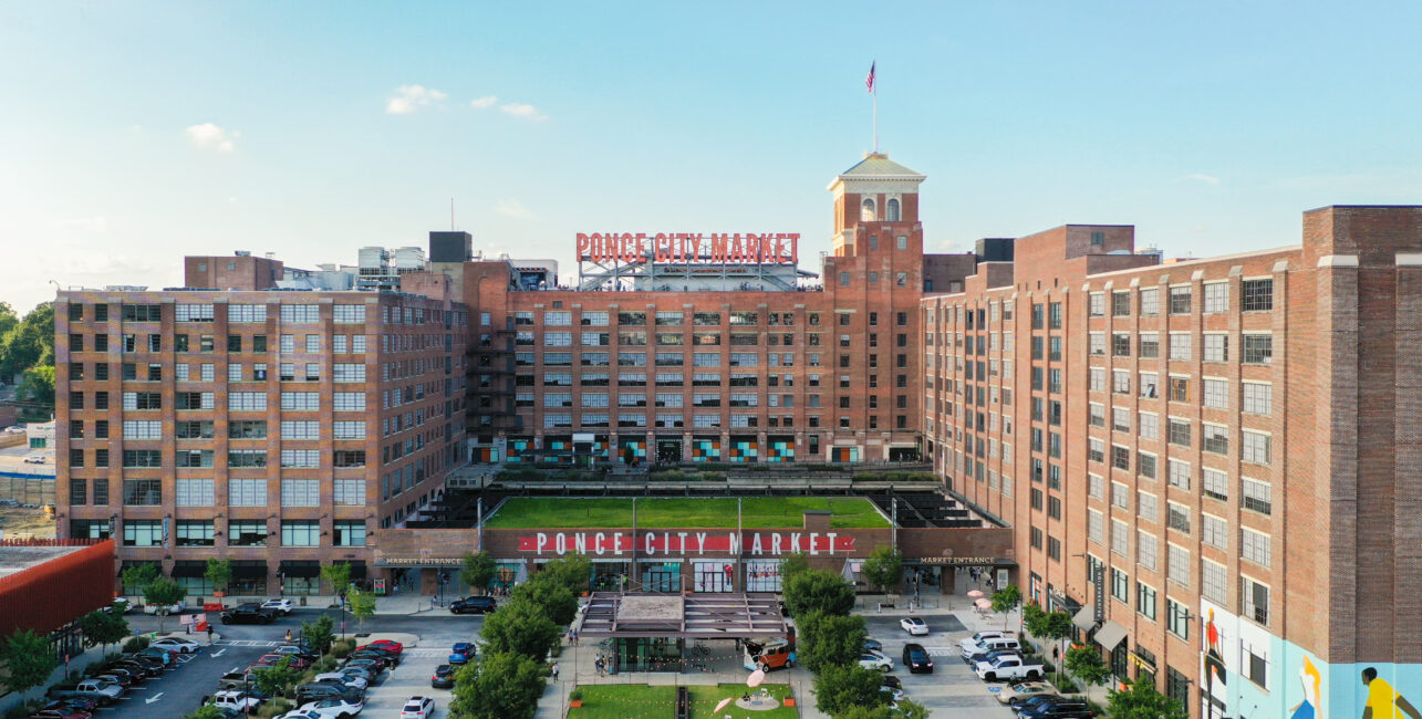 Ponce City Market aus der Luft