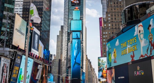 One Times Square: Eine der begehrtesten Werbeflächen der Welt