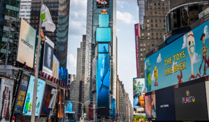 500 Millionen Dollar Neugestaltung des One Times Square