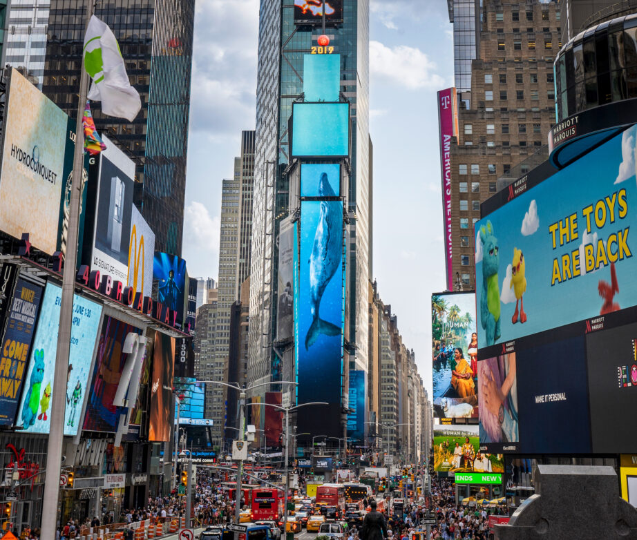 One Times Square: Eine der begehrtesten Werbeflächen der Welt