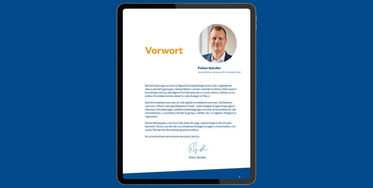 Whitepaper: Immobilien als Kapitalanlage