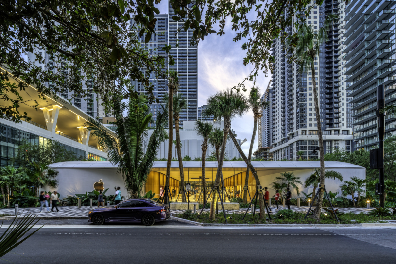 Im Miami Worldcenter: Apples erster nachhaltiger Store