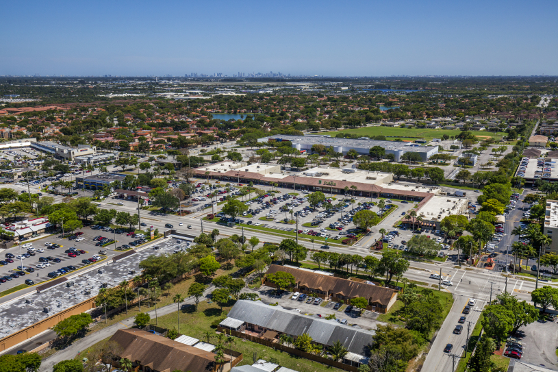 Das Country Club Plaza in Miami Gardens wurde im Jahr 1985 gebaut