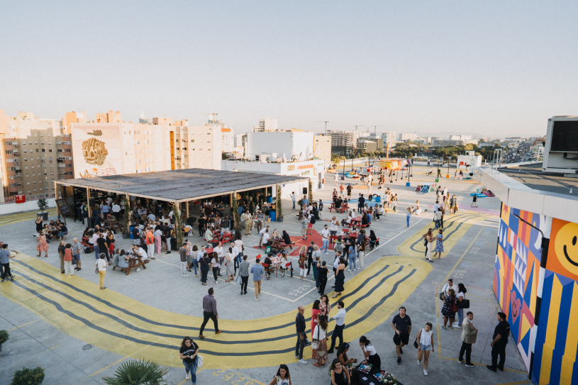 IDB Lissabon Dachterrasse