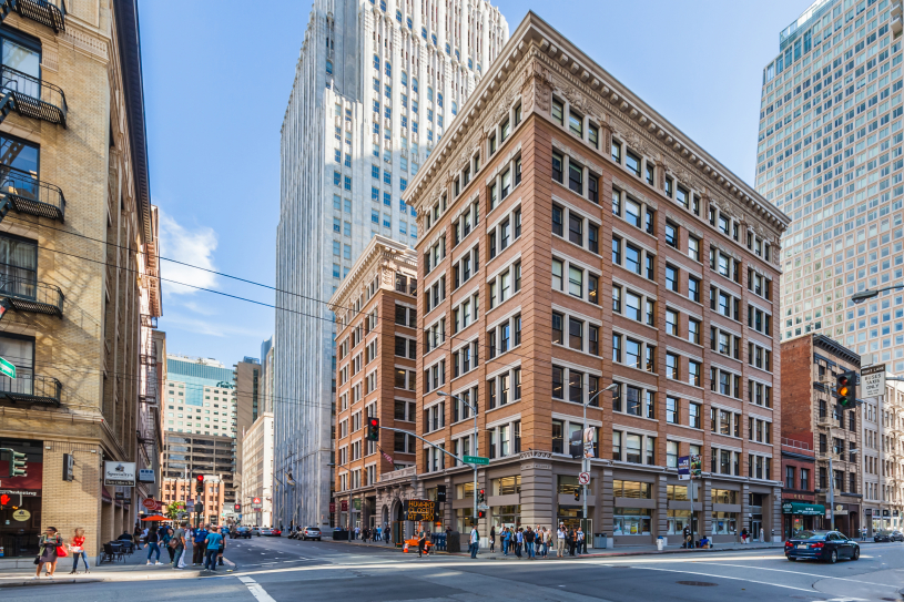 Das historische Rialto Building in San Francisco verbindet denkmalgeschützte Architektur mit modernster Energieeffizienz.