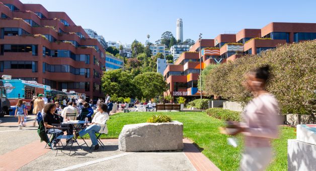 Levis Plaza in San Francisco