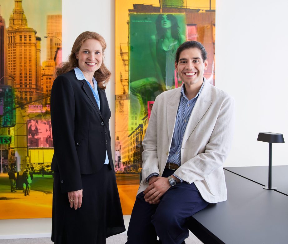 Daniela Kratzenstein und Sami Farhat