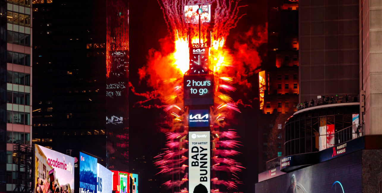 Jahreswechsel am Times Square: Die größte Silvesterparty der Welt