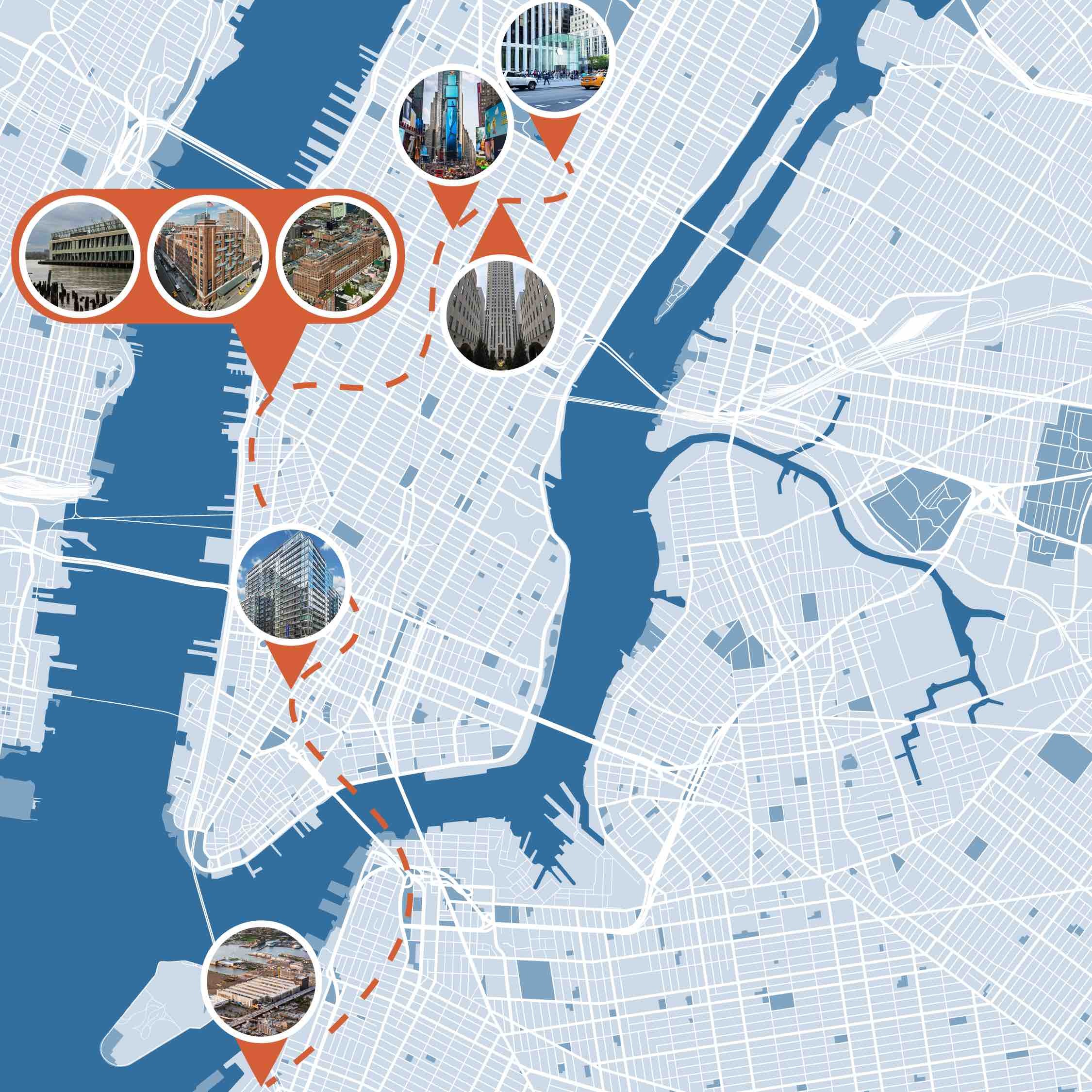 New York lockt mit faszinierender Architektur und beeindruckenden