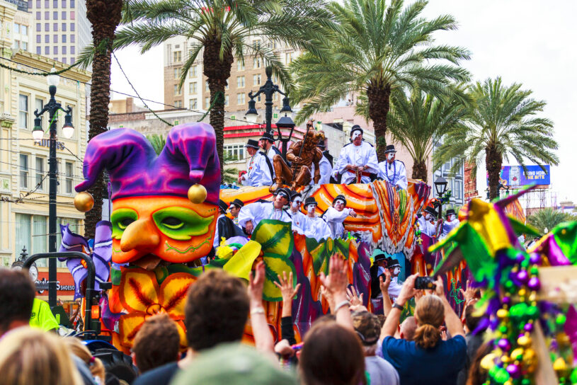 Mardi Gras Karneval in New Orleans