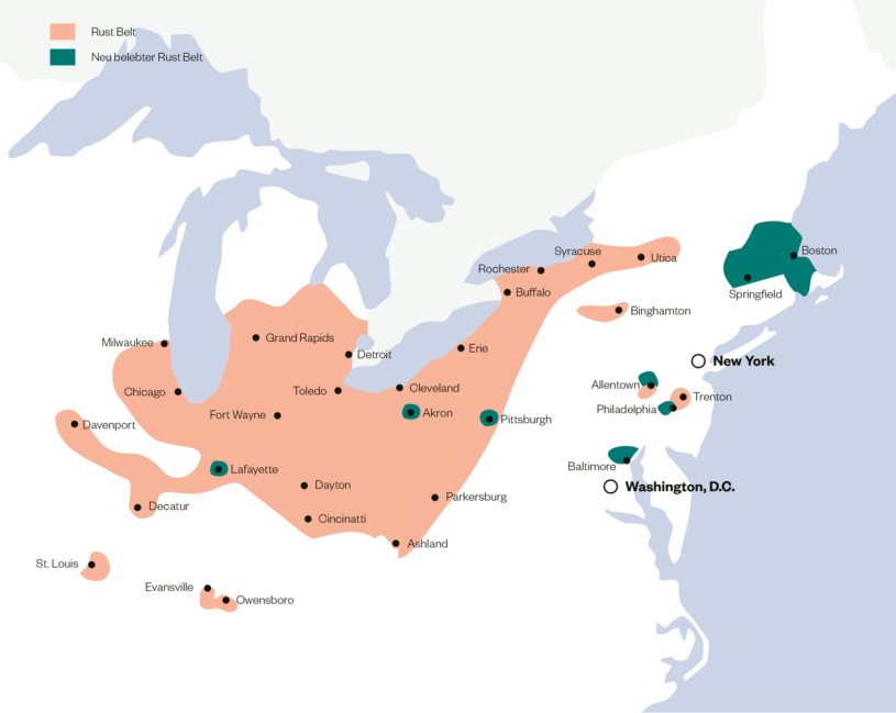 What is the rust belt top